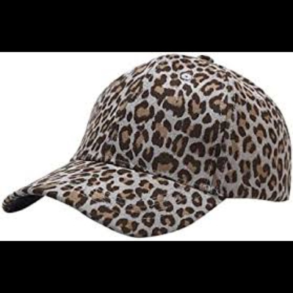 Scotch & Soda Animal Print Leopard Baseball Hat - image 1